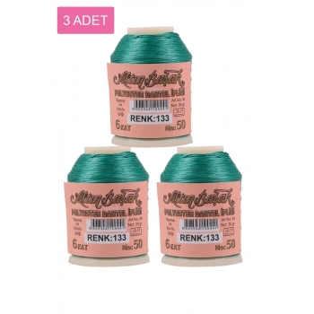 3 Adet Altınbaşak Oya ve Dantel İpi 20 gr - Biçomi - No: 133