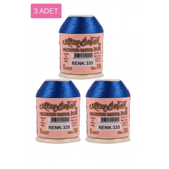 3 Adet Altınbaşak Oya ve Dantel İpi 20 gr - Biçomi - No: 335