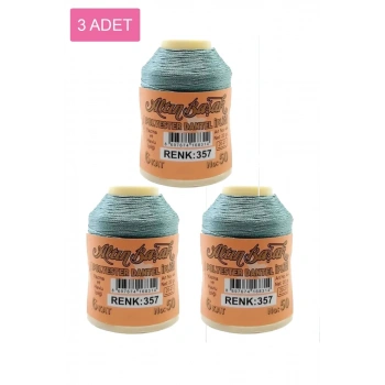 3 Adet Altınbaşak Oya ve Dantel İpi 20 gr - Biçomi - No: 357