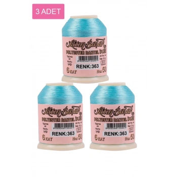 3 Adet Altınbaşak Oya ve Dantel İpi 20 gr - Biçomi - No: 363
