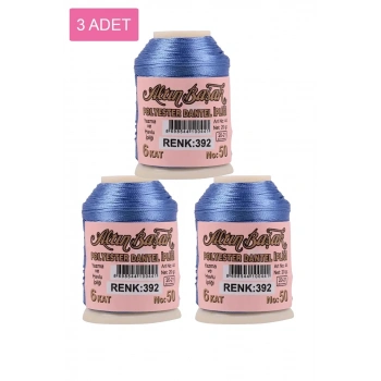 3 Adet Altınbaşak Oya ve Dantel İpi 20 gr - Biçomi - No: 392