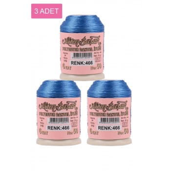 3 Adet Altınbaşak Oya ve Dantel İpi 20 gr - Biçomi - No: 466