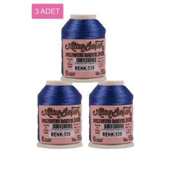 3 Adet Altınbaşak Oya ve Dantel İpi 20 gr - Biçomi - No: 559