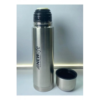 350 Ml Çelik Seyahat Termosu Mermi Biçomi-CLKN-527