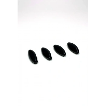 4 Adet Plastik Çengelli Eşarp Ve Şal İğnesi Siyah 4 cm