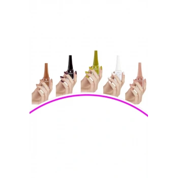 5 Adet Keratinli Besleyici Oje 14 ml SET9