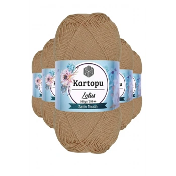 5 Adet Lotus Bikini Büstiyer Bluz Örgü İpi  K837 Ten