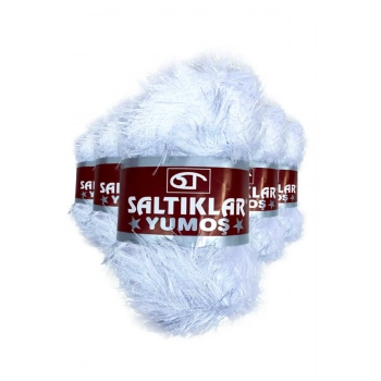 5 Adet Yumoş Sakallı El Örgü Ipi Yünü OPTİK