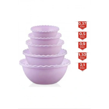 5’li Tırtıllı Yuvarlak Badya Biçomi-MRD809