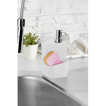 650 Ml 2'si 1 Arada Akıllı Sabunluk Ve Süngerlik