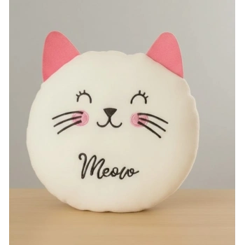 Sevimli Kedi Orta Boy Bebek Çocuk Yastık