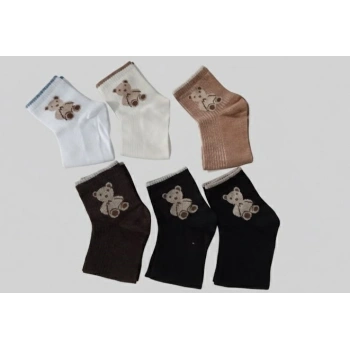 Ayıcıklı Bayan Patik Çorap