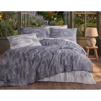 Kolay Ütülenebilir & Terletmez Gece Bahçesi Çift Kişilik Nevresim Seti