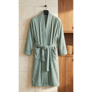 Bicomi Spa-Comfort: Islaklık Karşıtı %100 Pamuklu Unisex Bornoz