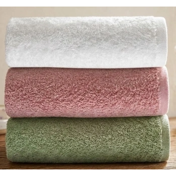 Bicomi Premium Soft: %100 Pamuklu 3’lü El ve Yüz Havlusu Seti (Hızlı Emici & Ultra Yumuşak Dokulu)