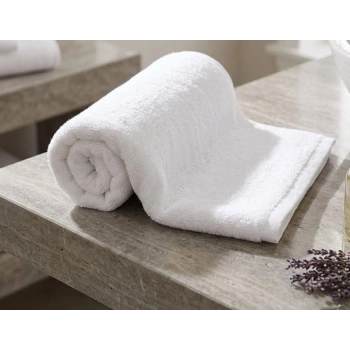 Lüks Otel Konforu Evinizde: 6lı Paket %100 Pamuklu, Yüksek Emici Beyaz El ve Yüz Havlusu Seti (50x90 cm)