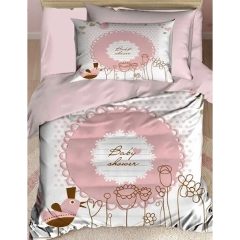 Yenidoğan Hassas Cilt Dostu - %100 Pamuklu Anti-Alerjik Bebek Nevresim Takımı