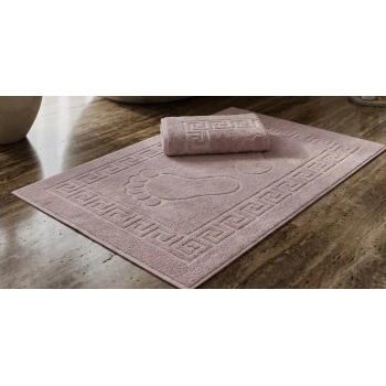 Bicomi Menesch 2li Ultra Emici %100 Pamuklu Lüks Ayak Havlusu Seti – 50x70 cm