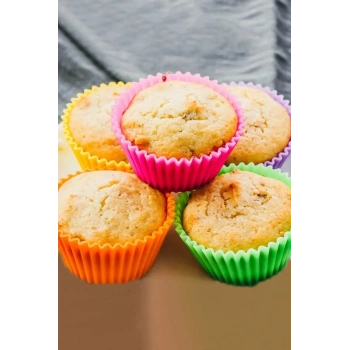 6lı Silikon Kek Kalıbı Biçomi-OKY-002