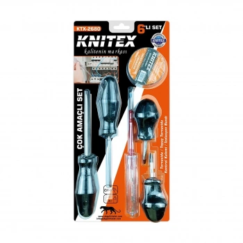 6pcs Tornavida - Çok Amaçlı Set Tornavida - Topaç Tornavida - Kontrol Kalem - Elektrik Bant