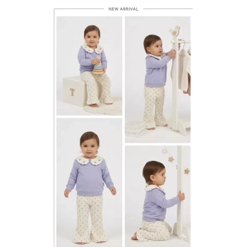 9/24 Ay Piti Kalpli Penye Bebek Takımı