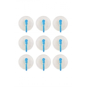 9Lu Eko Vantuz Askı Şeffaf 2,5 Cm Biçomi-SF-855