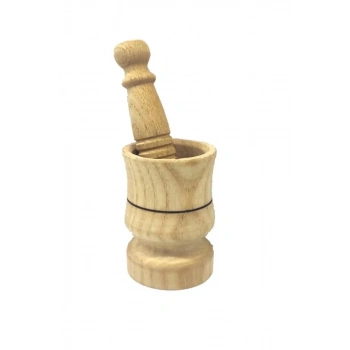 Ahşap Küçük Havan Filede Biçomi-EV-017