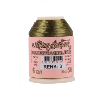 Altınbaşak Oya ve Dantel İpi 20 gr - Biçomi - No: 003