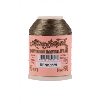 Altınbaşak Oya ve Dantel İpi 20 gr - Biçomi - No: 229