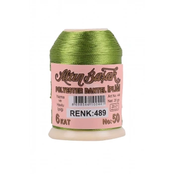 Altınbaşak Oya ve Dantel İpi 20 gr - Biçomi - No: 489