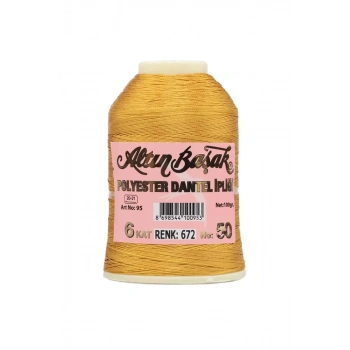 Altınbaşak Oya ve Dantel İpi 20 gr - Biçomi - No: 672