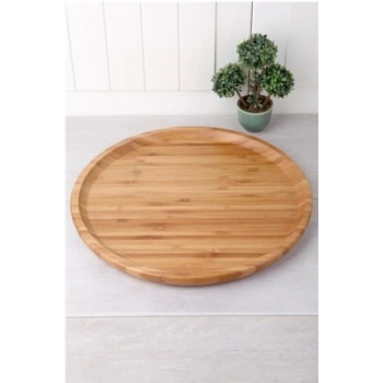 Bambu Sunum Tabağı 30 cm Biçomi-YUV3030