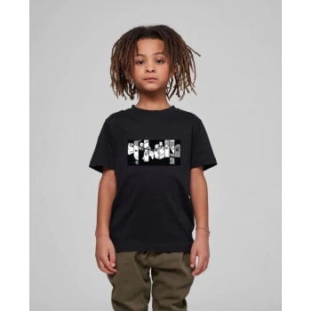 Baskılı T-Shirt - Siyah -