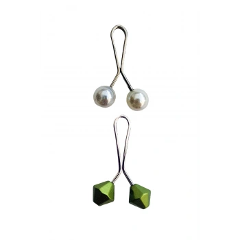 biçomi 2 Adet Tesettür Eşarp ve Şal Klipsi Set 9