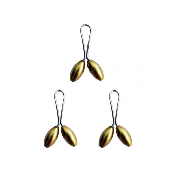 biçomi 3 Adet Tesettür Eşarp ve Şal Klipsi Sarı