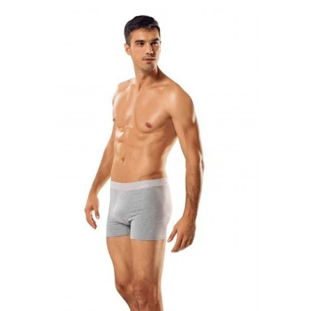 biçomi 3 adet Tutku Likralı Erkek Gri Boxer 0114