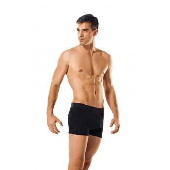 biçomi 3 adet Tutku Likralı Erkek Siyah Boxer 0114