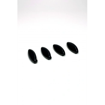 biçomi 4 Adet Plastik Çengelli Eşarp Ve Şal İğnesi Siyah 4 cm