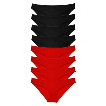 biçomi 8 adet Süper Eko Set Likralı Kadın Slip Külot