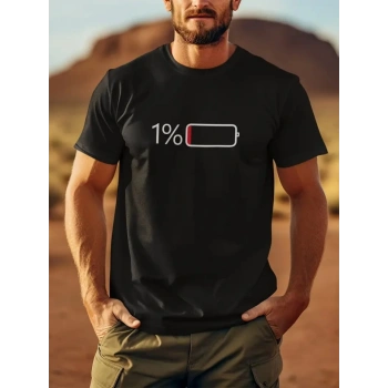 Biçomi Baskılı Oversize Bisiklet Yaka T-shirt - Siyah