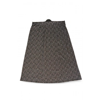 biçomi Beli Lastikli Full Likralı Pigment Penye Etek Anne Eteği Uzun Namaz Eteği - Biçomi - D4