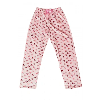 biçomi Beli Lastikli Mevsimlik Viskon Penye Pantolon Pembe