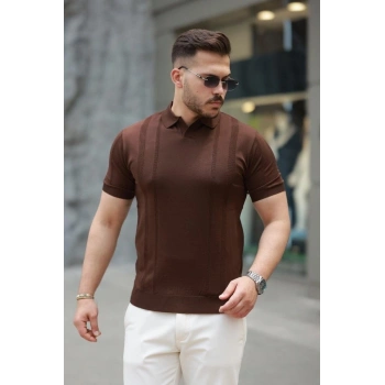 Biçomi Erkek Hemşire Yaka Kısa Kollu Tişört
