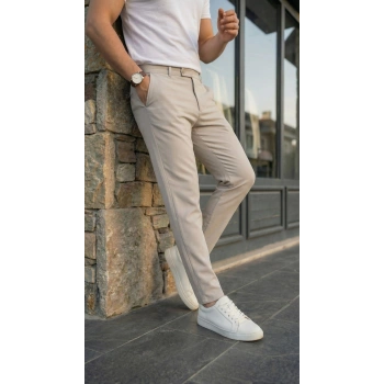 Biçomi Erkek Slim Fit Dilli Kumaş Pantolon