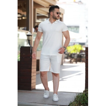 Biçomi Erkek şort Tişört Alt üst Takım