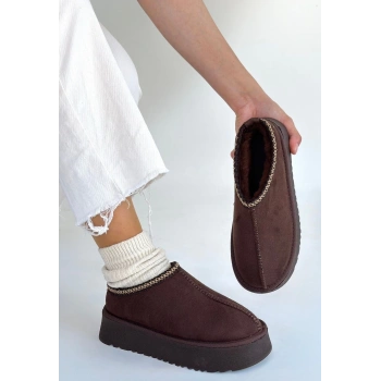 BİÇOMİ Foyk Kahverengi Süet Bot