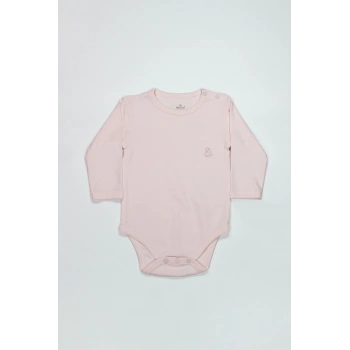 Natural Basic Style Uzun Kol Body 17104 Pembe