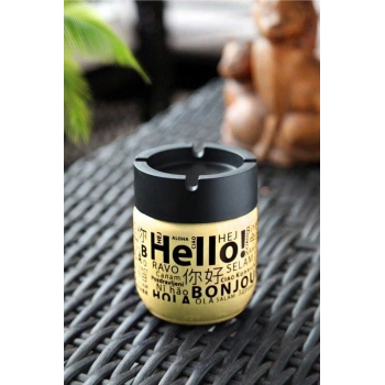 Cam Kokusuz Küllük 425 Cc Hello Desenli Sarı