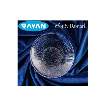 Cam Tabak Güneş Yıldız Gül Model 6lı Biçomi-G-404