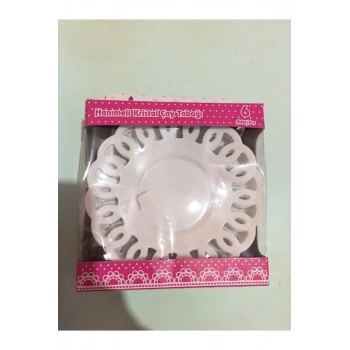 Çay Tabağı Kırılmaz 6 Adet Biçomi-TM739